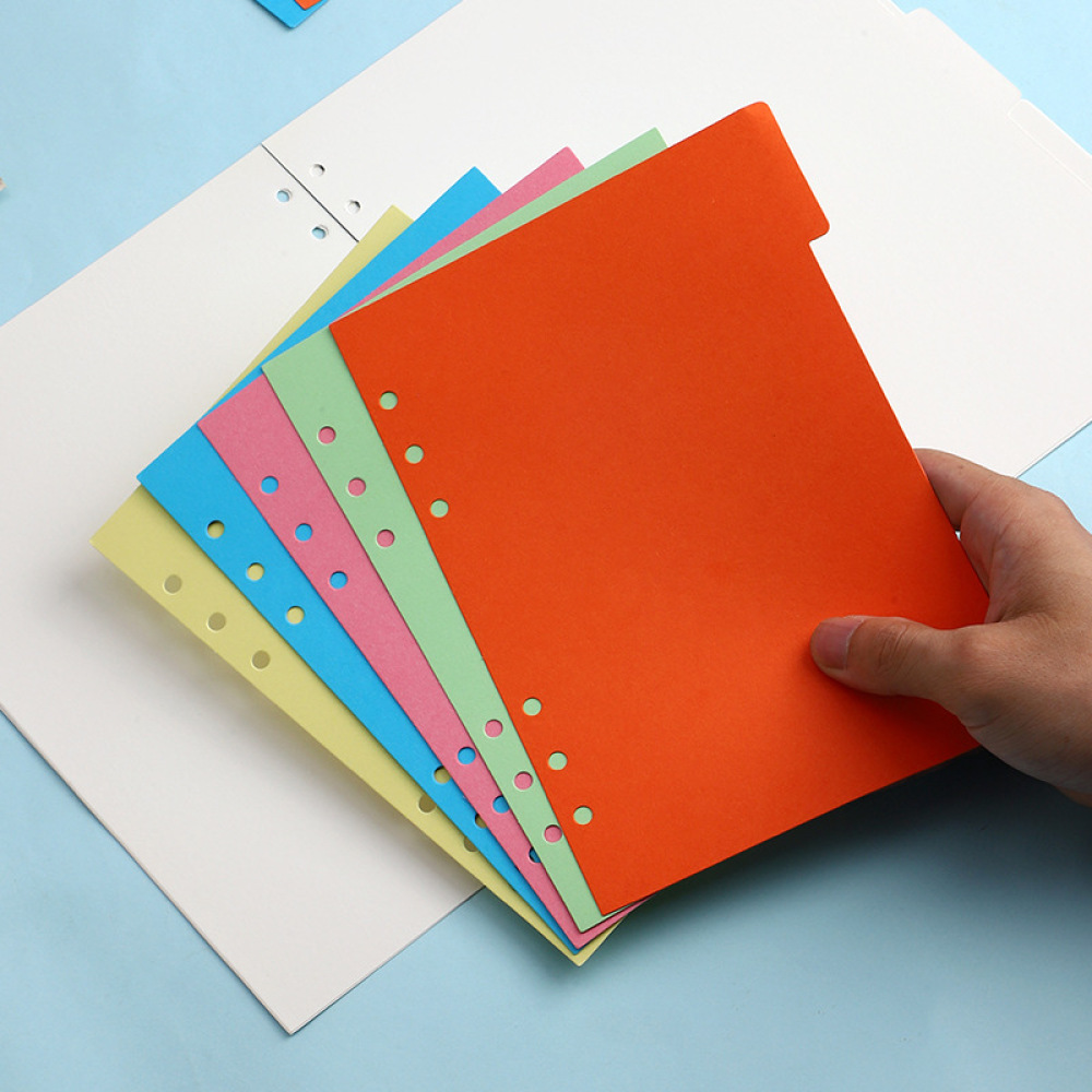 Tab Divider A4 - Register mit Laschen für Ringbücher, A4,