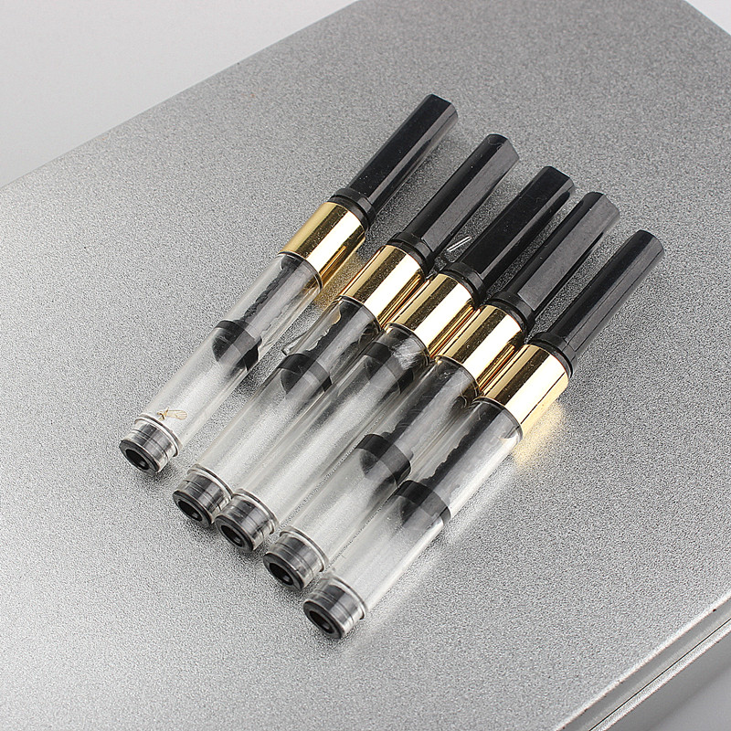Fountain Pen Bottled Ink - Hochwertiger Goldener Universeller 3,4 Kaliber Tintenpatronen-Sauger