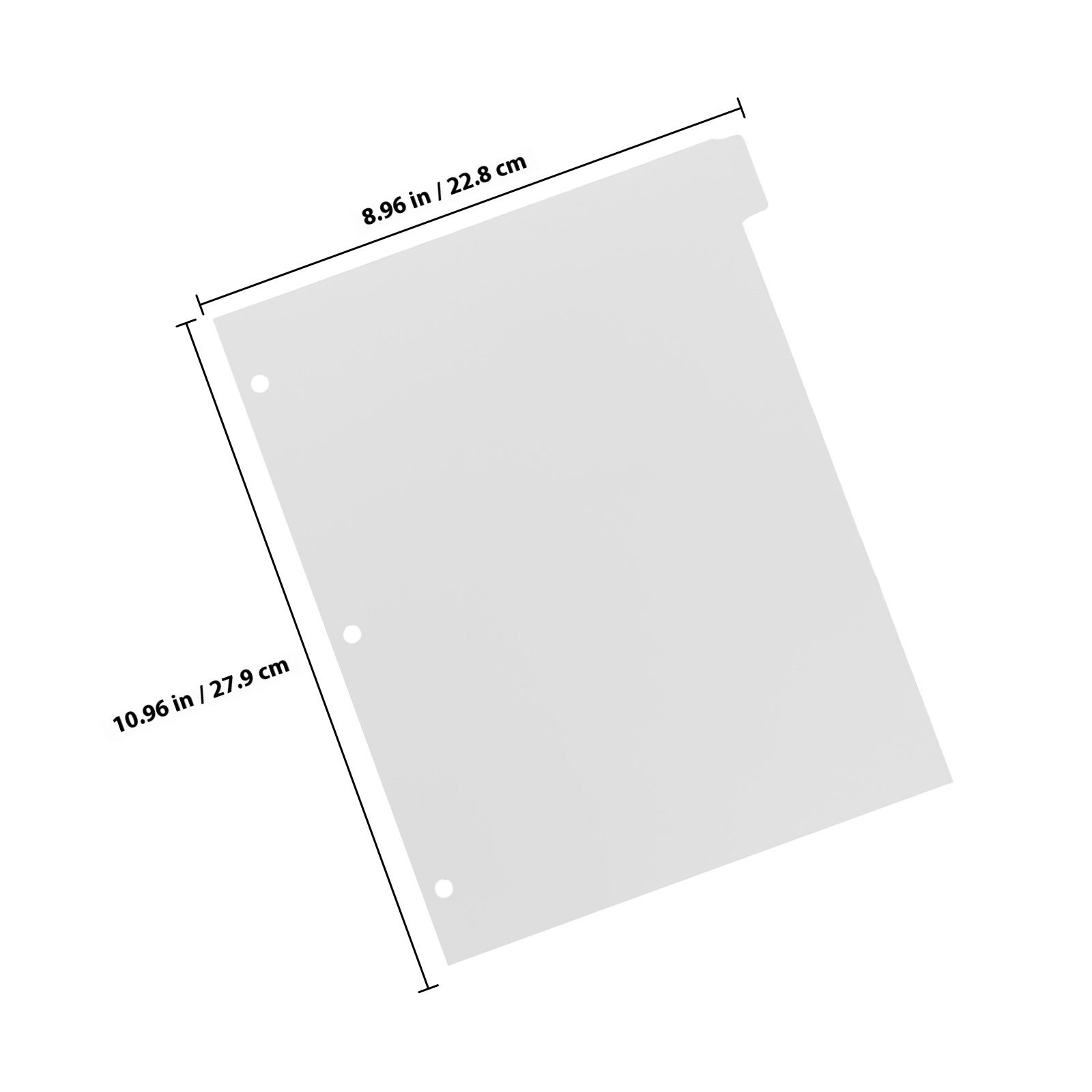 8 Blatt Premium PP-Indextrennb – Tab Divider A4 Bewertung und Preis