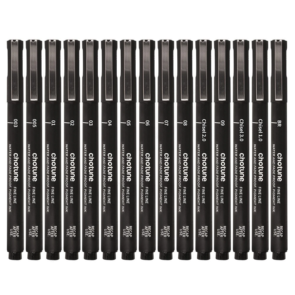 Schwarze Mikrostifte, 15 Größe – Correction Pen Fine Bewertung und Preis