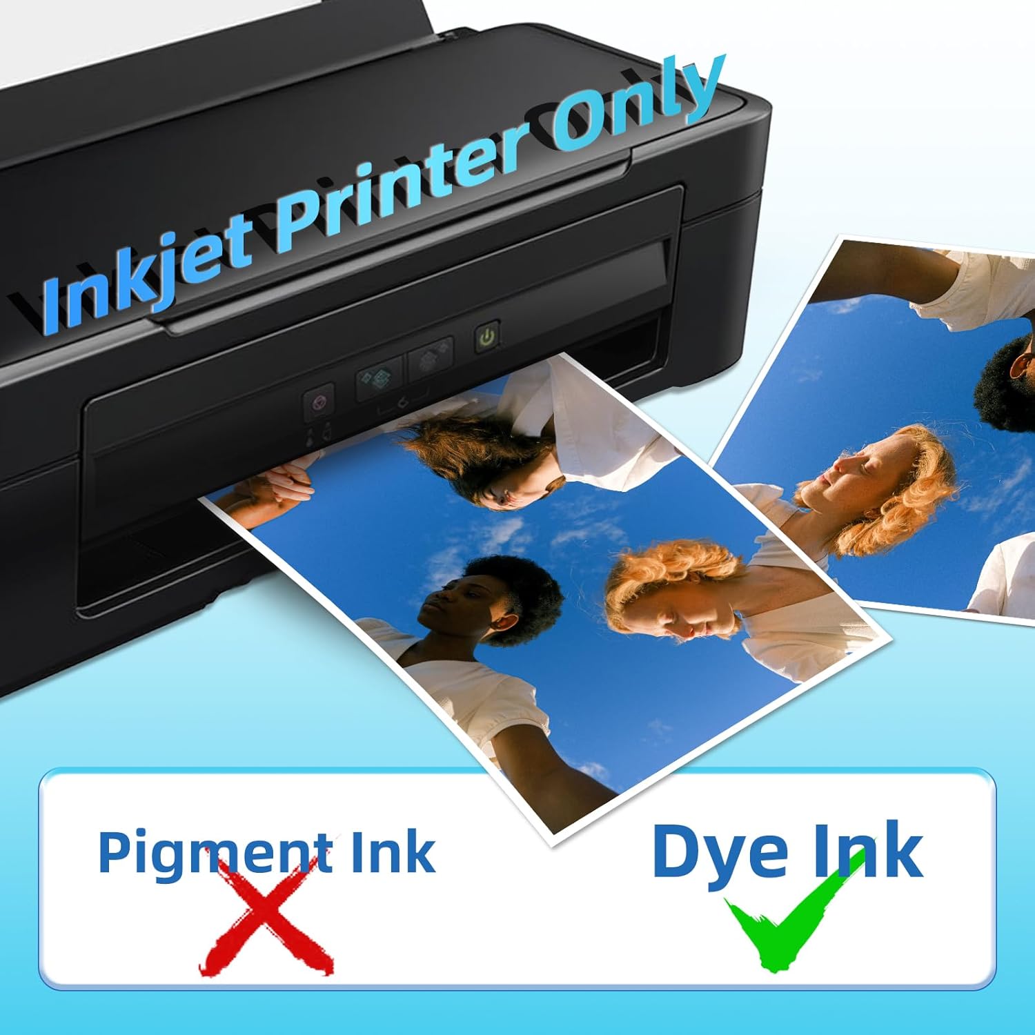 Selbstklebendes Glänzendes Fot – Ink Blotter Paper Bewertung und Preis