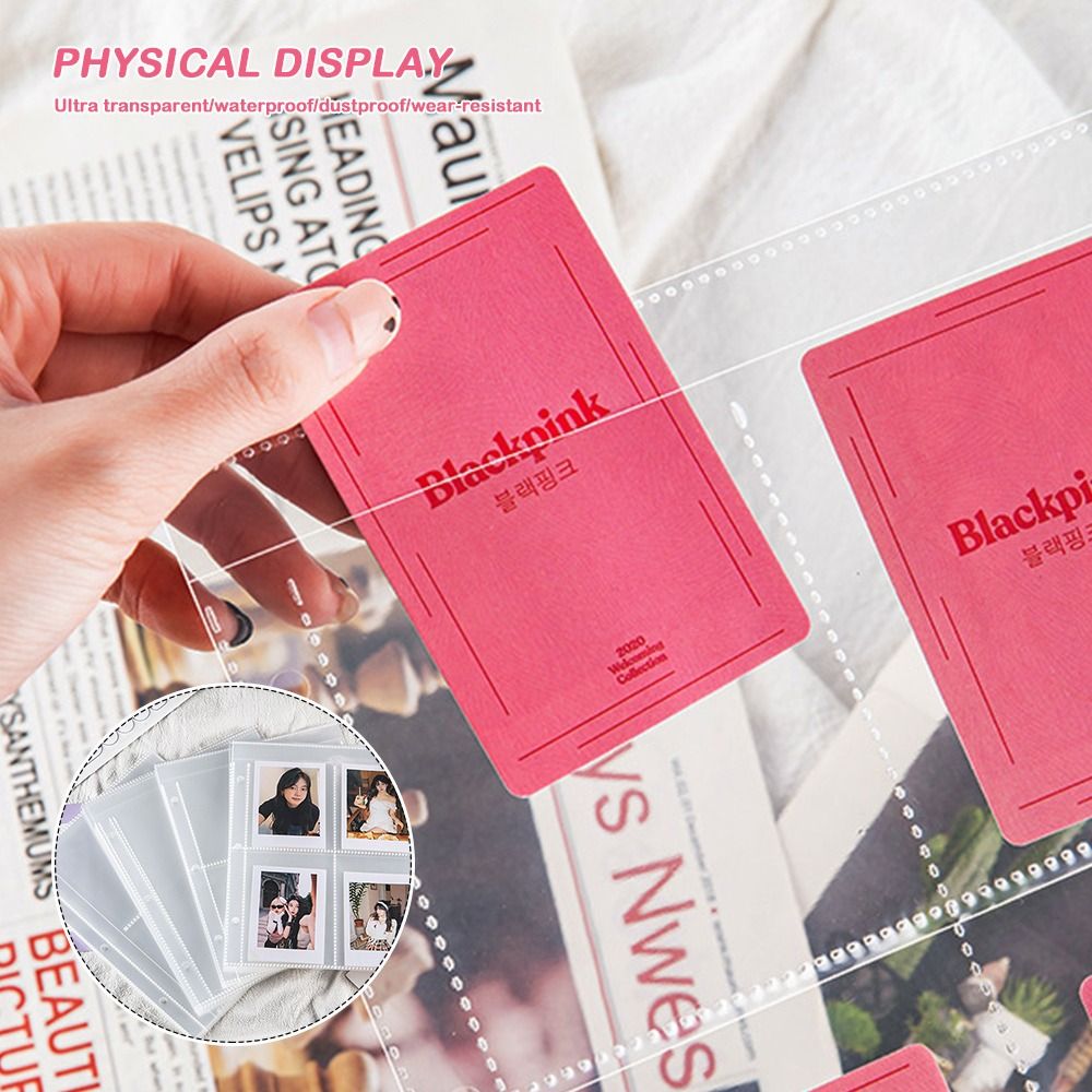 10PCS Transparent A4 Kpop Phot – Binder A4 Lever Bewertung und Preis