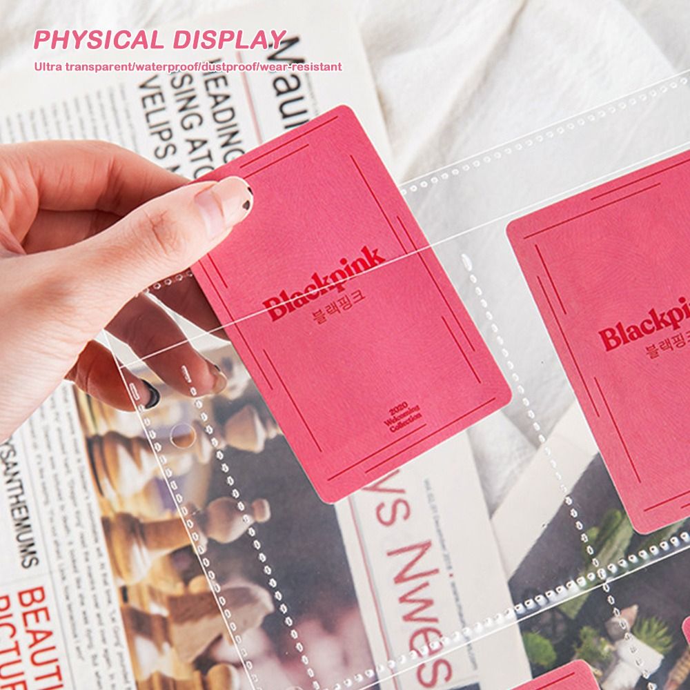 10PCS Transparent A4 Kpop Phot – Binder A4 Lever Bewertung und Preis