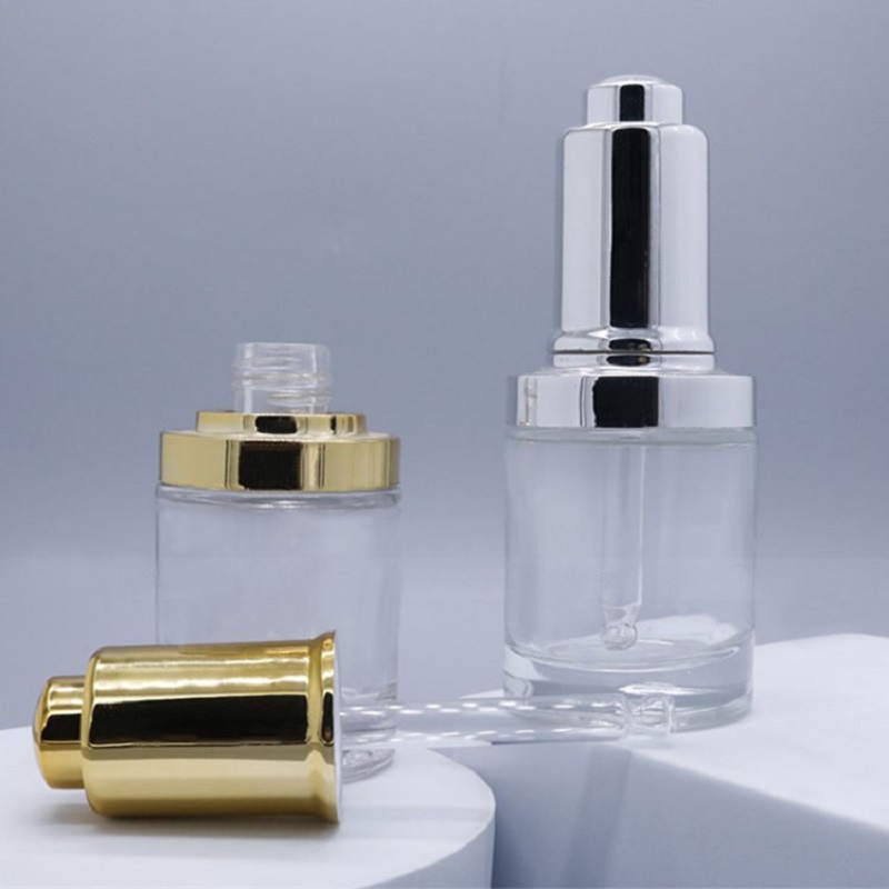 30 ml Klarglasflasche mit silb – Gel Refill Pack Bewertung und Preis