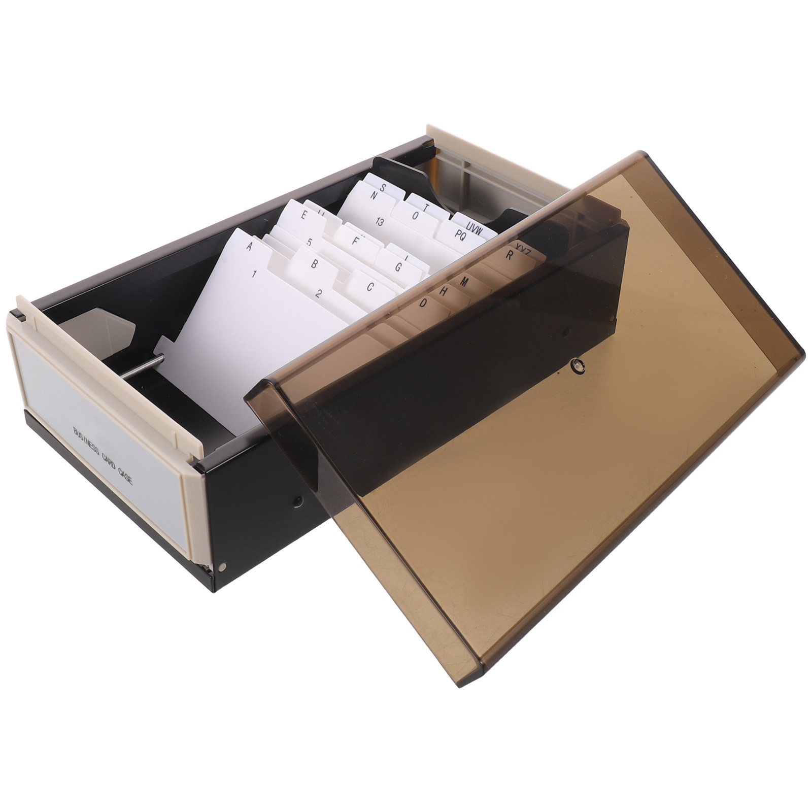 Große Visitenkarten-Aufbewahru – Card Index Box Bewertung und Preis