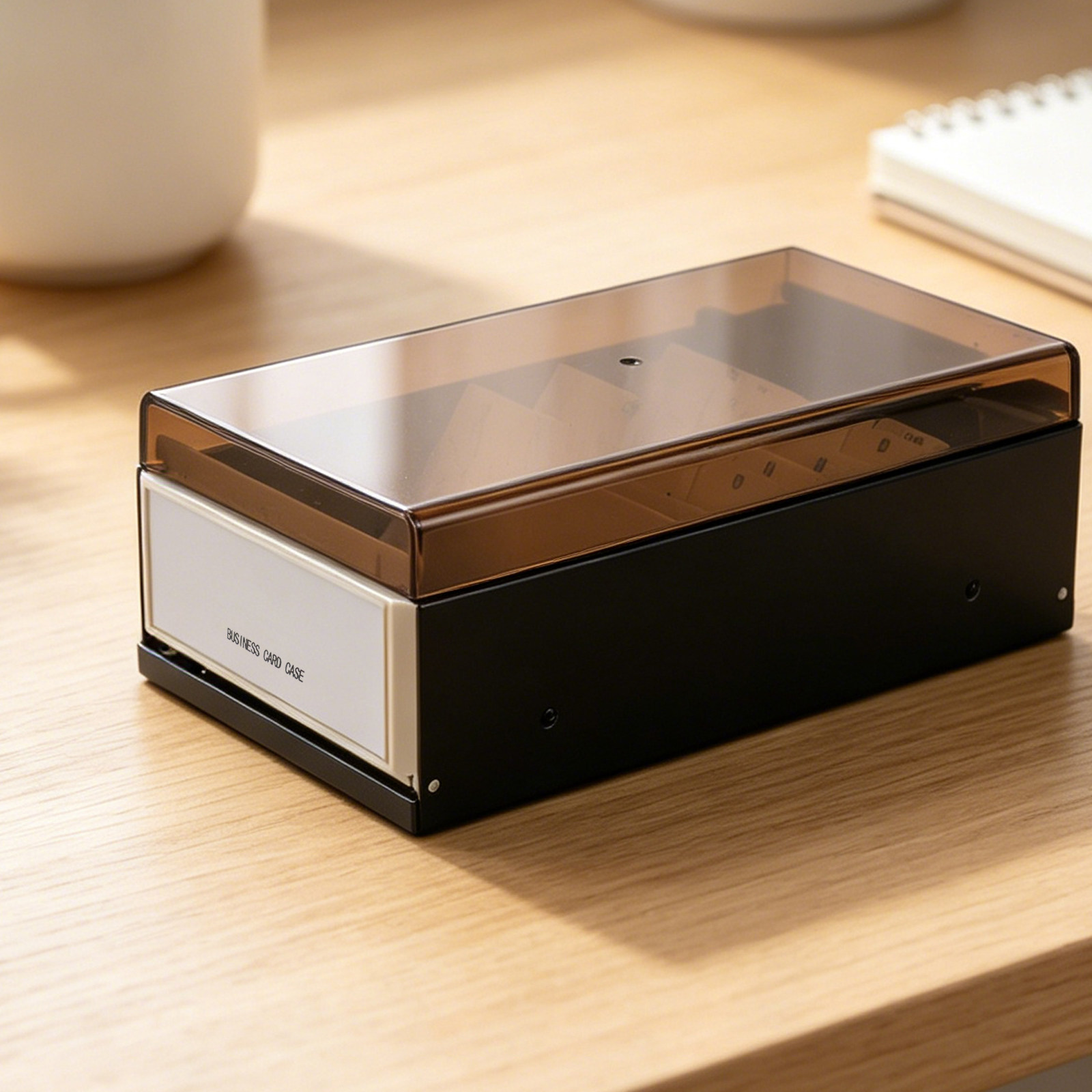 Große Visitenkarten-Aufbewahru – Card Index Box Bewertung und Preis