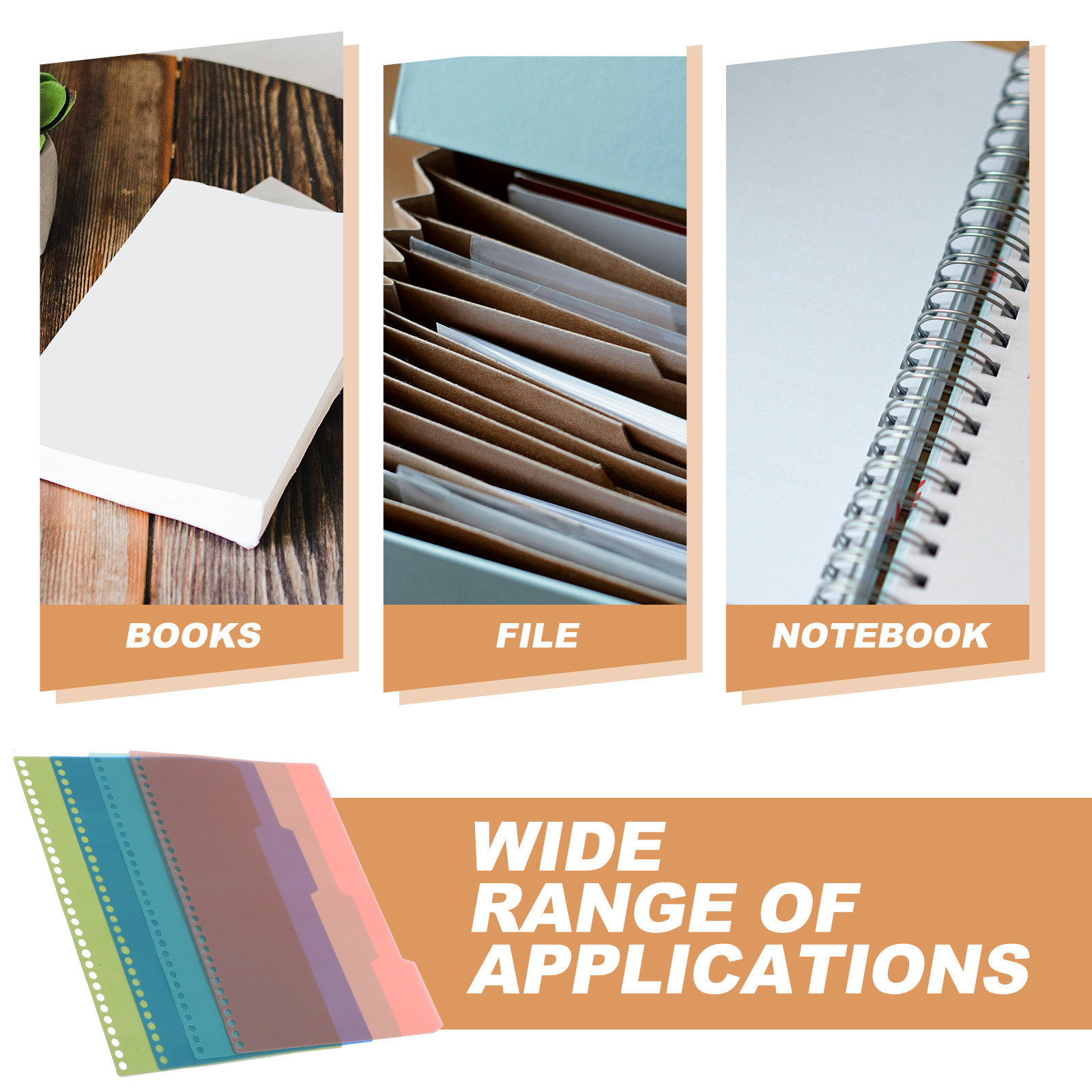 4 Sets hochwertiger Kunststoff – Tab Divider A4 Bewertung und Preis
