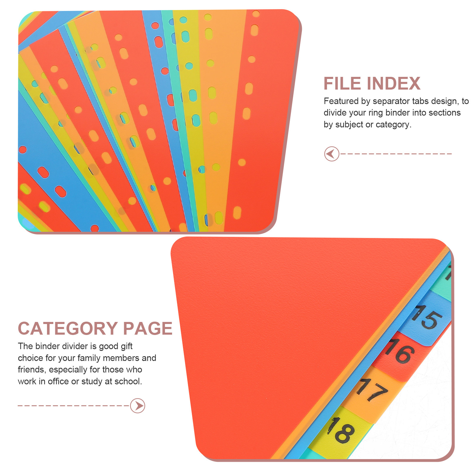 20 Blatt A4 Registerblätter au – Tab Divider A4 Bewertung und Preis