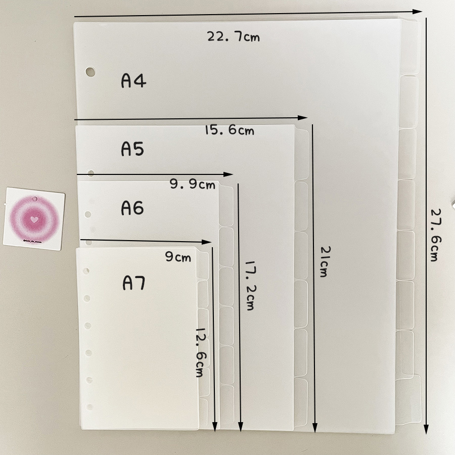 A4/A5/A6/A7 Ringscheiderseiten – Binder A4 Lever Bewertung und Preis